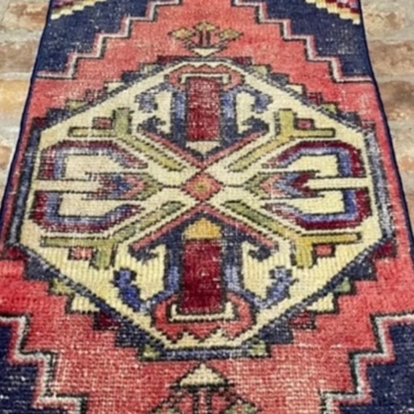 Sold on Ⓜ️ || Authentic Handmade Vintage Turkish Oushak Rug - Boho Runner - Picture 7 of 9
